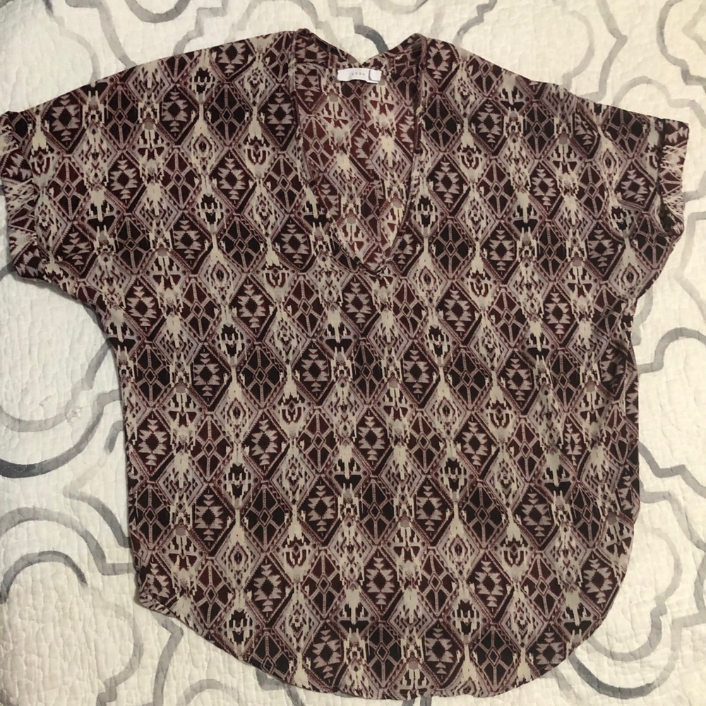 Some what sheer over sized shirt